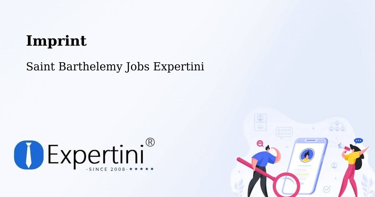 Imprint – Saint Barthelemy - Saint Barthelemy Jobs Expertini